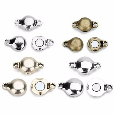 Strong Magnetic Clasp For Necklace Bracelet Antique Bronze Buckle Connector Hook • $13.18