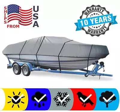 Boat Cover For Chris Craft Lancer 20 I/O Trailerable Storage Mooring Fishing • $186.68