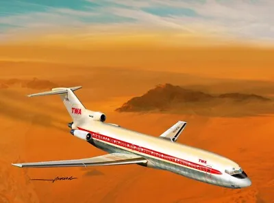 New! Mach2 GP.111TWA TWA (Trans World Airlines) Boeing 727-200 - 1:72 Scale Kit • $99.90