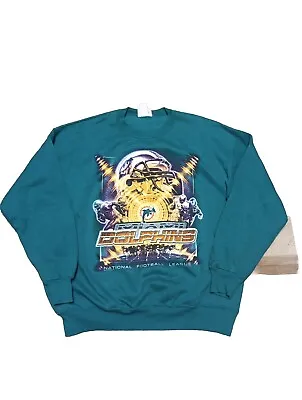 Miami Dolphins Vintage Sweatshirt Xl • $25