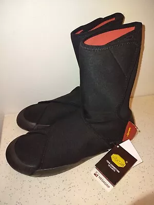 Vibram Furoshiki Neoprene Black Wrapping Boots 15UCB05 Small 38-39 New With Tags • $129.99