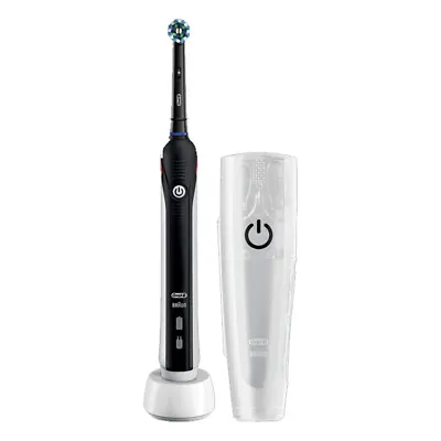 Oral-B Pro 2 2000 Electric Toothbrush W/ Travel Case - Midnight Black • $104.70