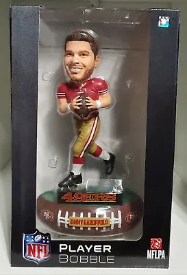 $115 • Buy Jimmy Garoppolo #10 San Francisco 49ers Baller Special Edition NFL Bobblehead 