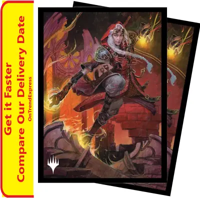 ULTRA PRO MTG Dominaria United 100ct Deck Protector Sleeves Jaya V5 • $25.95