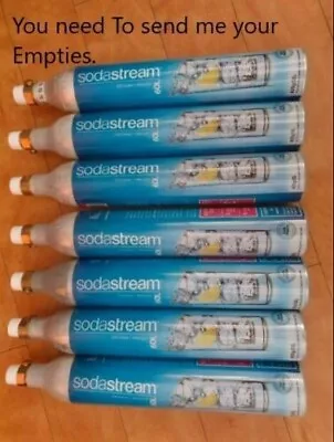 Sodastream Co2 Cylinder Refill Service / Exchange / Refill Cylinder / Send Empty • £10.50