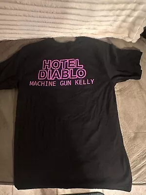 Machine Gun Kelly MGK Hotel Diablo Tour Brand New Rare Tee Shirt Authentic C • $79.99