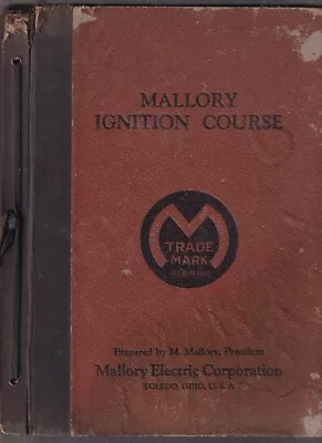 Mallory Ignition Course - Mallory Ignition Coils  Instruction Manual 26 Lessons • $65