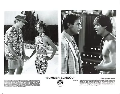 Summer School 1987 Movie Photo 8x10 Mark Harmon Kelly Minter Ken Olandt *P118b • $12.54