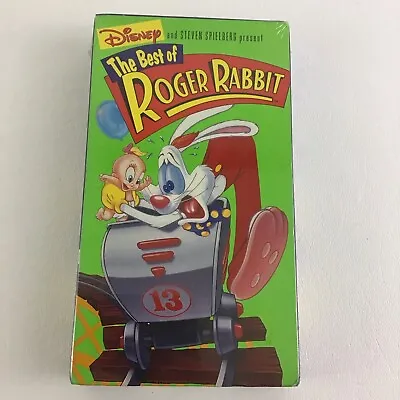 Disney The Best Of Roger Rabbit VHS Tape Spielberg Animated Vintage New & Sealed • $23.96