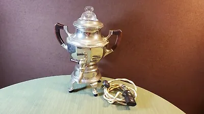 Manning Bowman Co Silver Plate Vintage 400W Coffee Percolator • $120