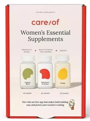 Care/of Women's Essential Supplements Multivitamin Probiotic Energy Exp 05/25 • $9.99