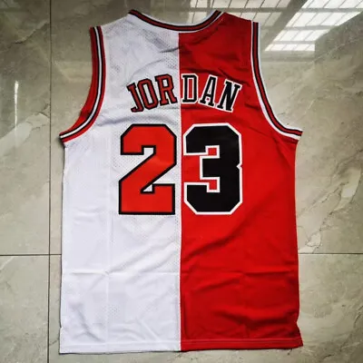 Mens Jordan #23 Chicago Basketball Jersey Throwback Legend Retro Jersey Sewn • $22.99