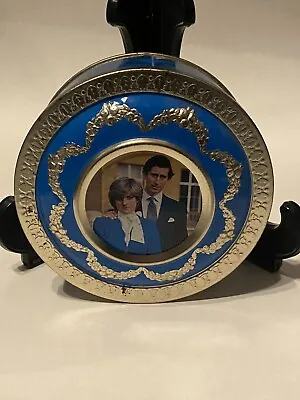 Lady Diana And Prince Charles Souvenir Sweet Tin - Pre Owned • £4.99