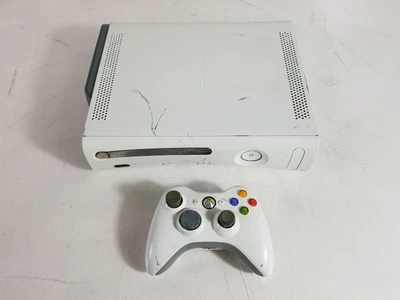 $44.99 • Buy Microsoft Xbox 360 Console 60 GB HDD With Controller - No PSU *Faulty Disc Tray*