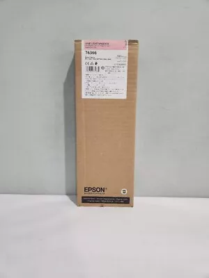 Epson T6366 Vivid Light Magenta 700ml Ink Cartridge EXP 2022 • $79.99