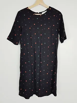 & OTHER STORIES Paris Atelier Womens Size 10 Short Sleeve Embroidered Dress • $55