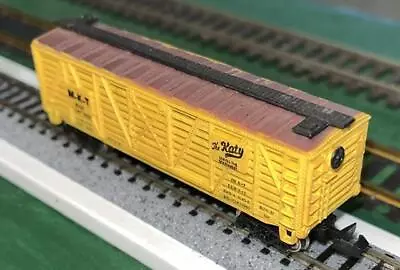 N Scale Atlas MKT 40’ Stock Car With Rapido Couplers • $9.45