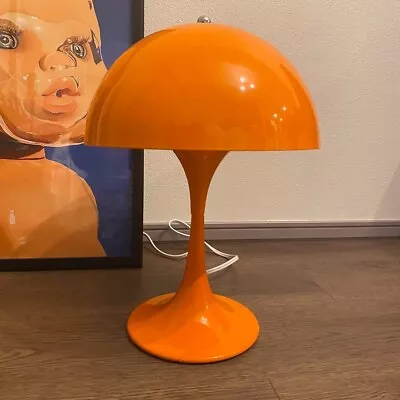 Louis Poulsen Panthella Excellent Condition Orange Mini Table Lamp From Japan • $197.60