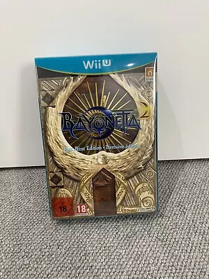 Wii U Bayonetta 2 First Print Special Edition PAL Nintendo Boxed Game • $149