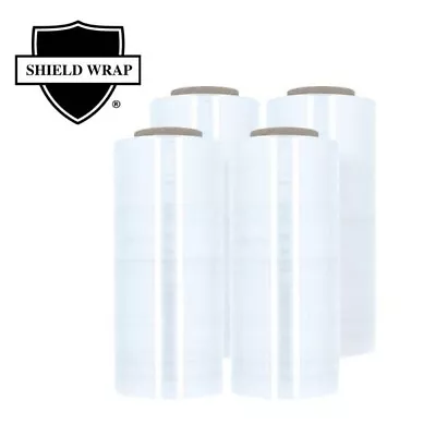 Clear Plastic Cling Wrap 8 Pack 12 X1500' 80 Gauge For Packaging & Moving • $119.87
