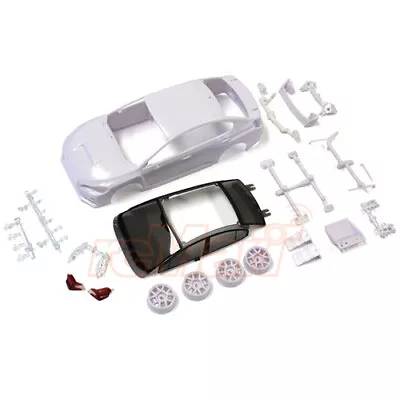 Kyosho Mini-Z White Body Set SUBARU WRX STI W/Wheel AWD RWD RC Car #MZN185 • $28.99