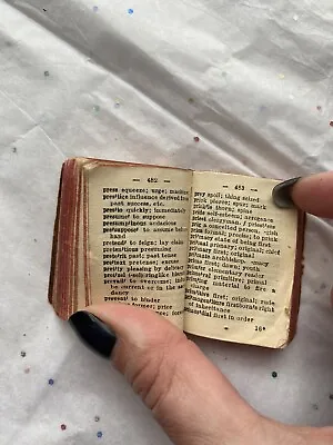 Vtg Langenscheidt The Little Webster Miniature Dictionary Lilliput Germany • $30