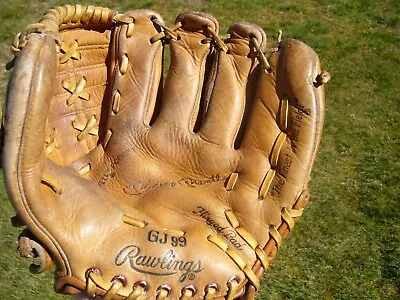 Vintage MICKEY MANTLE Rawlings Signature Model GJ99 Baseball RHT Glove HOF • $69.99