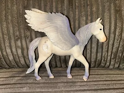 Schleich Bayala Pegasus Toy Figure With Fairy Crest Symbol On Hip • £14.99