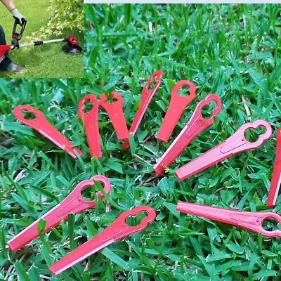 50pcs Grass Trimmer Plastic Blades For  Weed Garden Lawn OZITO BOSH KULLER • $4.69