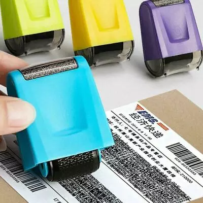 ID Protection Roller Stamp Identity Theft Confidential Security U Data K D0I0 • £2.70