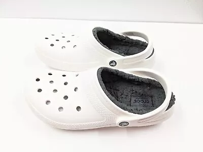 Crocs Dual Comfort Mens 9 Womens 11 Lined Fleece Clog Shoes Unisex • $19.99