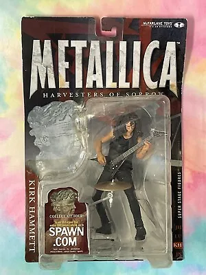 Metallica Kirk Hammett Harvester Of Sorrow By McFarlane Figure DAMAGED PKG G05 • $74.99