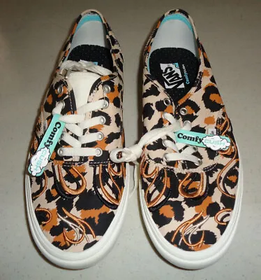 ~NEW Vans Sample Leopard? Cheetah? Shoes Women's 10.5 Men’s 9 ~Comfy Cush~ • $29.99