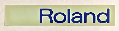 Roland Keyboards Promotional Sticker 1980s • $9.95