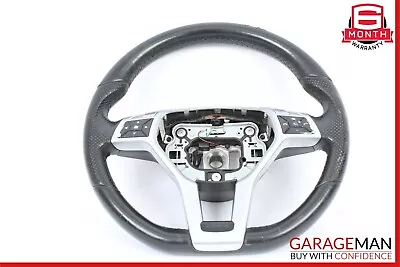 12-18 Mercedes W204 C250 C350 SLK250 AMG Sport Steering Wheel Flat Bottom OEM • $189