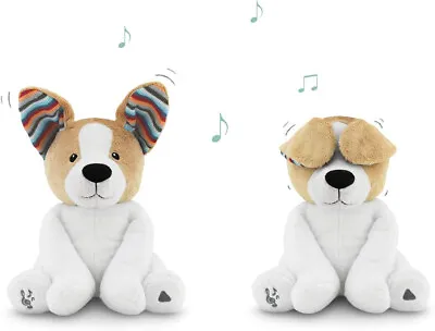 ZAZU Danny The Dog Plushie - Peekaboo Interactive Soft Toy • £25