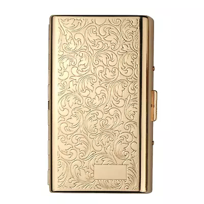 Metal Cigarette Case Box - Small Cigarette Case Ciggerate Holder CaseDouble Sid • $21.24