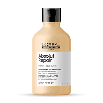 $20.95 • Buy L'Oreal Professional Serie Expert Gold Quinoa Protein Absolut Repair Shampoo ...