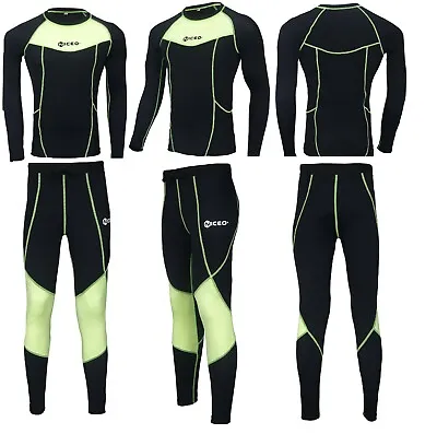 Goalkeeper Football Jersey Trouser Uniform Compression Rashguard  • £14.24