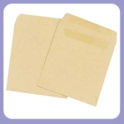 PLAIN 108 X102mm Manilla Small Brown School Dinner Money Wage Pay Envelope • £162.99