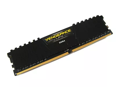 Corsair Vengeance LPX Black CMK8GX4M1A2400C16 (1 X 8GB) 2400MHz DDR4 RAM Memory • £14.90