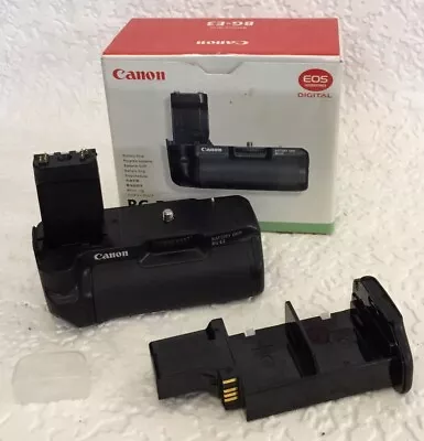 Canon BG-E3 Battery Grip Boxed Good Condition But Untested • £29.50