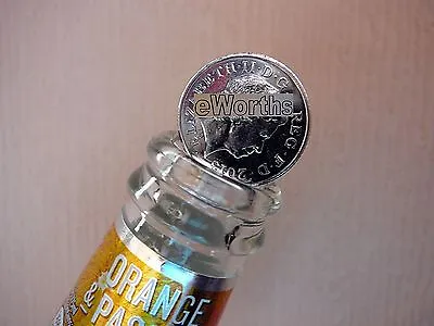  10p  COIN   IN   THE  BOTTLE.   Magic  Coin  Trick.  Ten  Pence  Coin  Illusion • £6.99