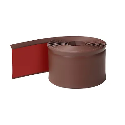 Vinyl Wall Base Baseboard Molding Trim 4 X 20FT Flexible Self Adhesive Brown • $45