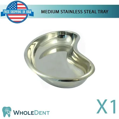 Dental Medical Kidney Tray Metal Stainless Steel 8  Instruments Holloware • $17
