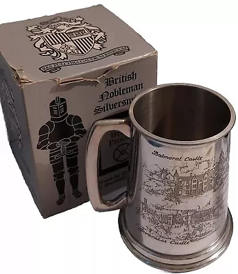 British Nobleman Pewter Tankard With Scottish Theme • £15