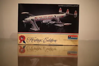 Monogram 6058 Super G Constellation Unbuilt Model Plane Heritage Edition Kit • $49.90