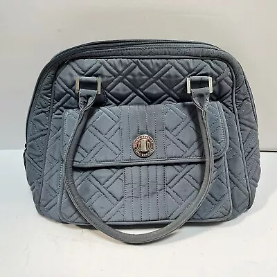 Vera Bradley Denim Gray Quilted Purse Bag • $24.90