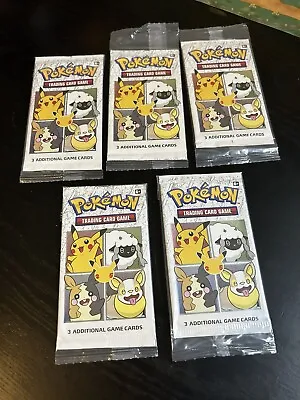 5 Pokemon Trading Card Game Packs Cereal Box • $25