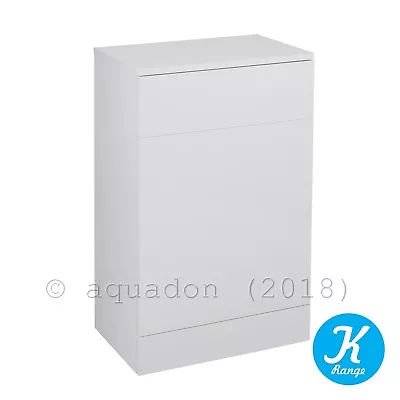 £46.95 • Buy 500 X 300 Toilet Unit  Back To Wall BTW WC Unit - White Gloss